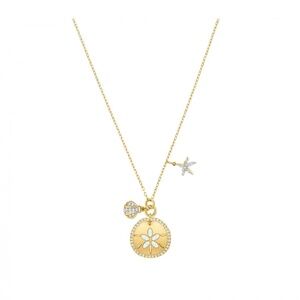 Authentic Swarovski Crystal Ocean Necklace, Sea Dollar Necklace